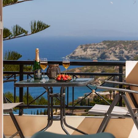 Fnk Apartments With Sea View Agia Pelagia Exteriör bild
