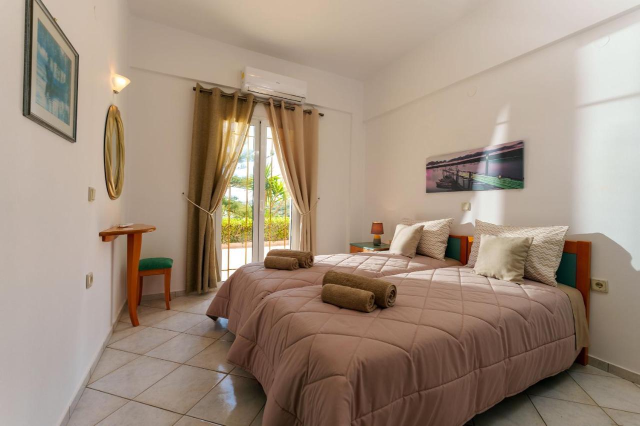 Fnk Apartments With Sea View Agia Pelagia Exteriör bild