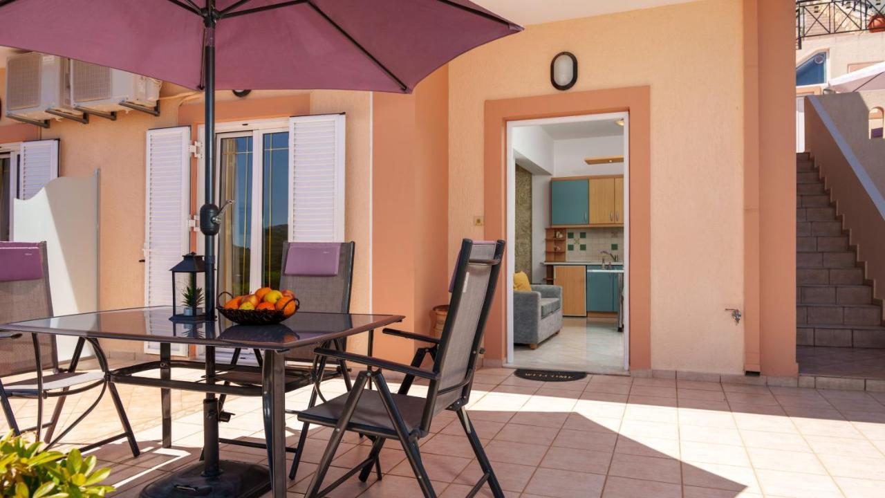 Fnk Apartments With Sea View Agia Pelagia Exteriör bild
