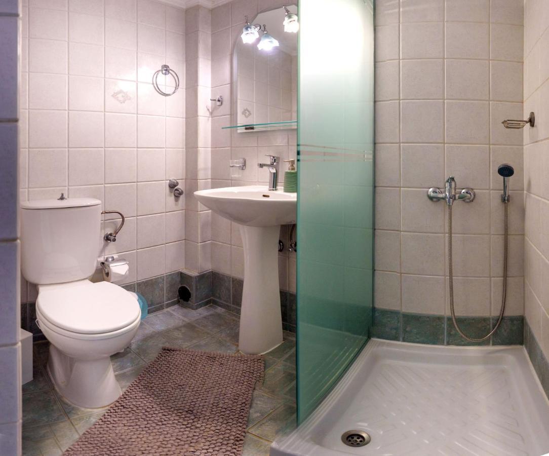 Fnk Apartments With Sea View Agia Pelagia Exteriör bild