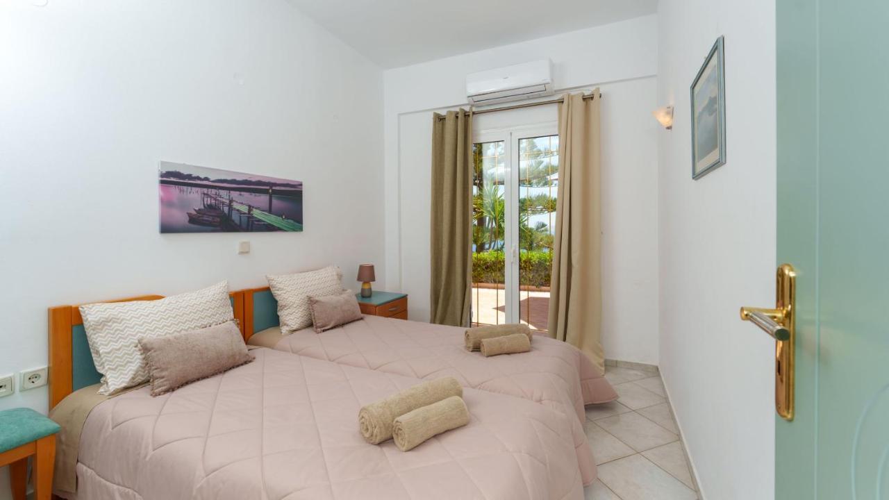 Fnk Apartments With Sea View Agia Pelagia Exteriör bild