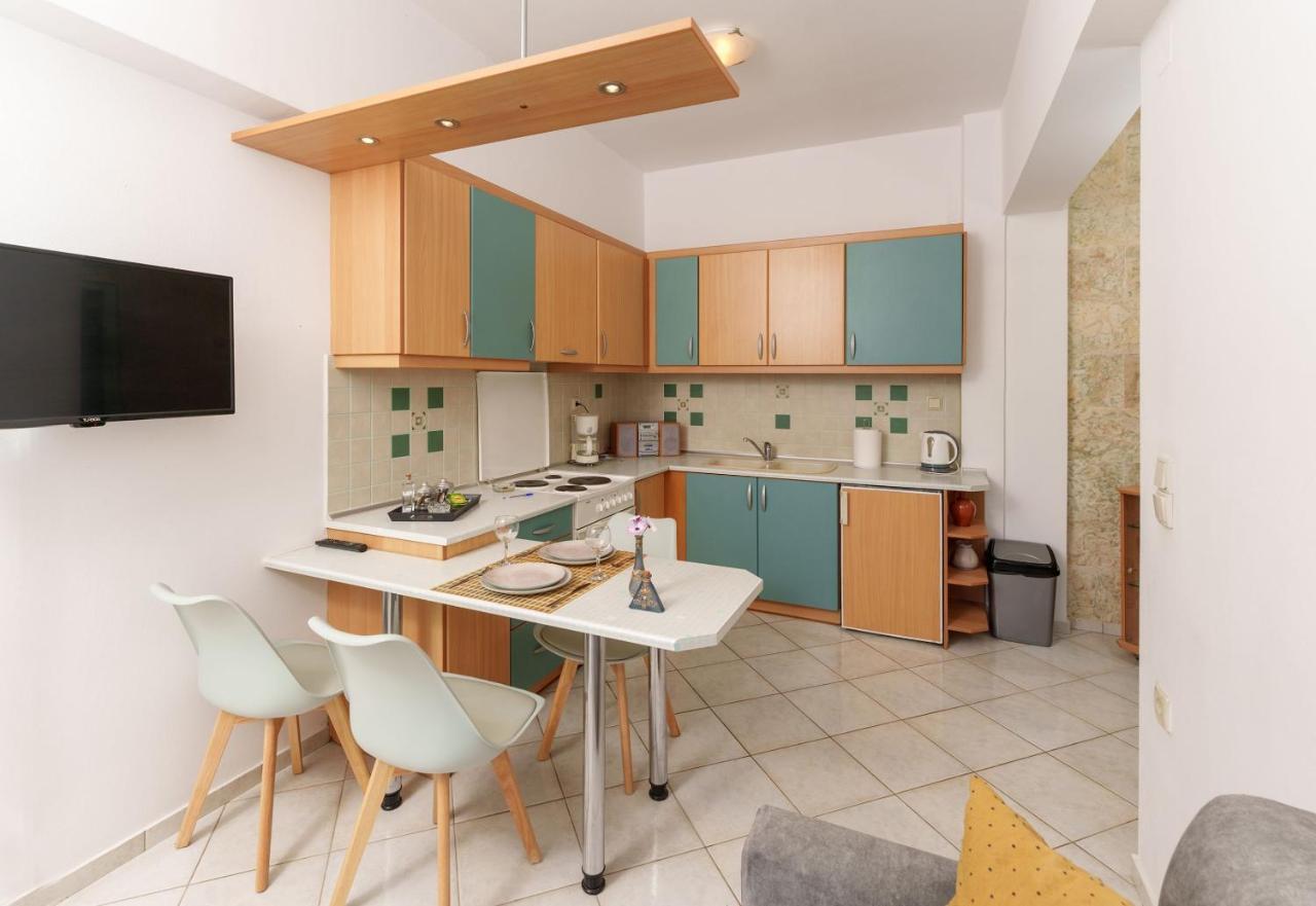 Fnk Apartments With Sea View Agia Pelagia Exteriör bild