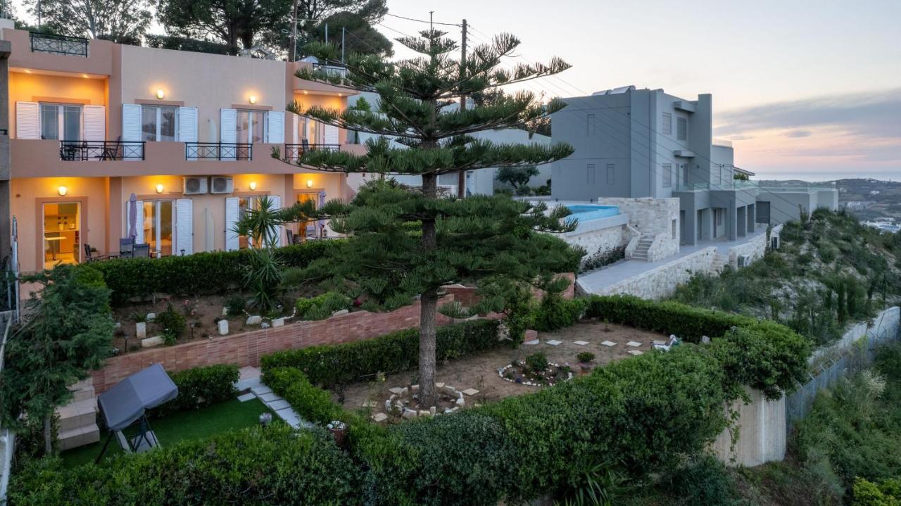 Fnk Apartments With Sea View Agia Pelagia Exteriör bild