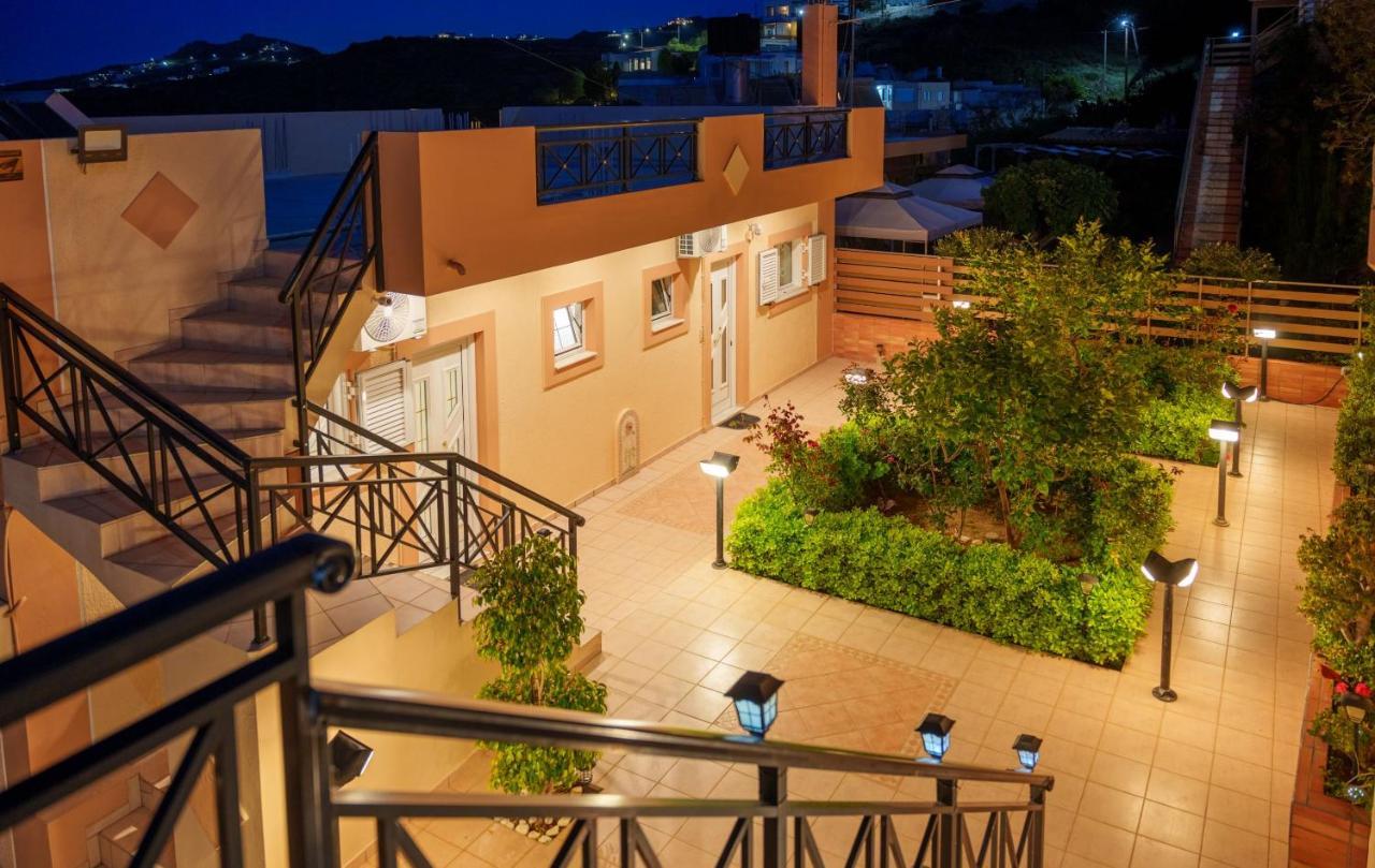 Fnk Apartments With Sea View Agia Pelagia Exteriör bild