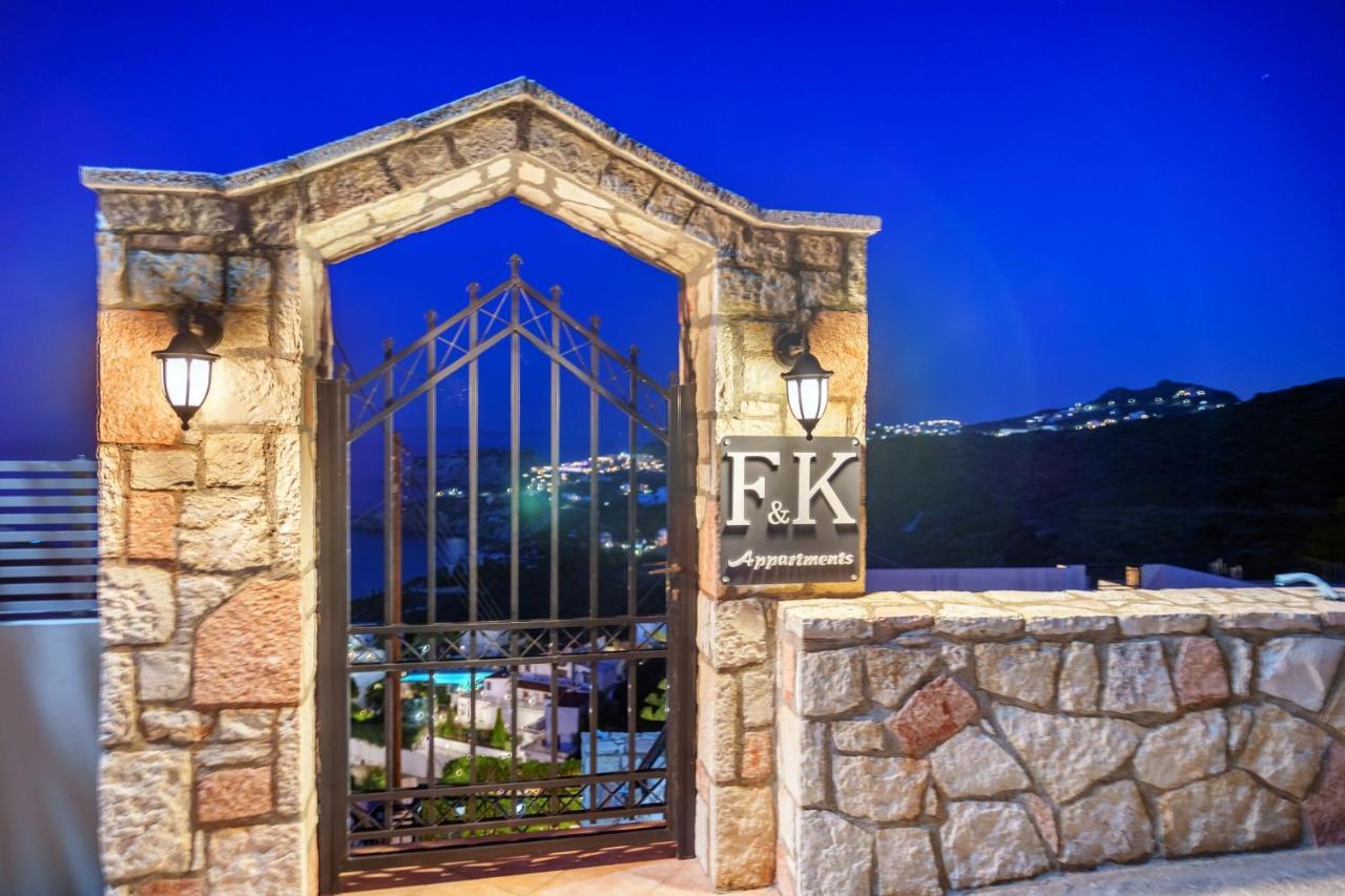Fnk Apartments With Sea View Agia Pelagia Exteriör bild