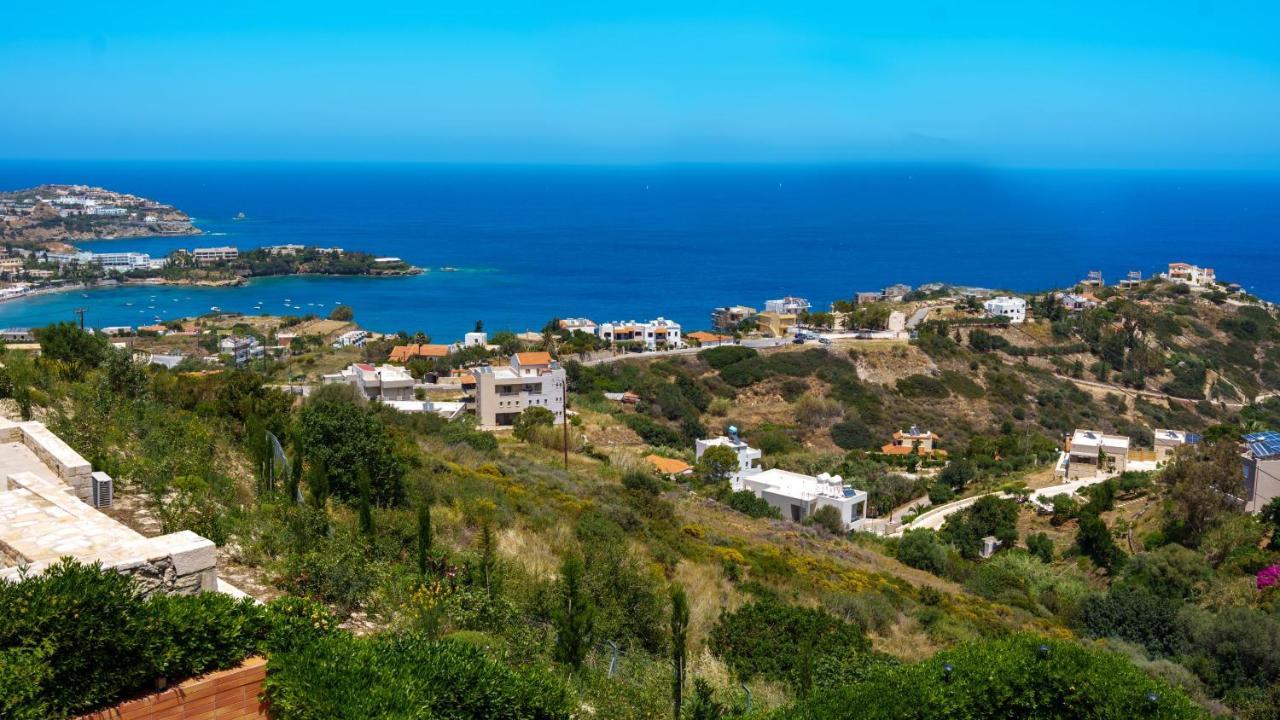 Fnk Apartments With Sea View Agia Pelagia Exteriör bild