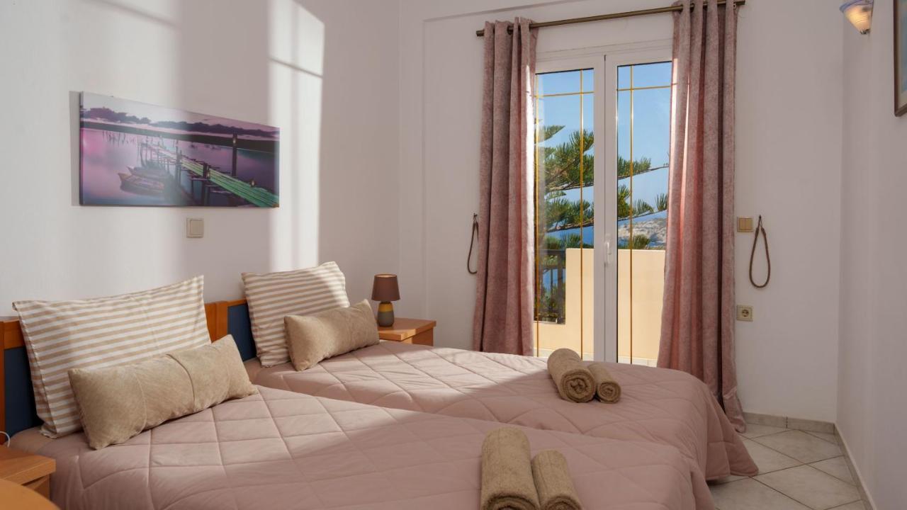 Fnk Apartments With Sea View Agia Pelagia Exteriör bild