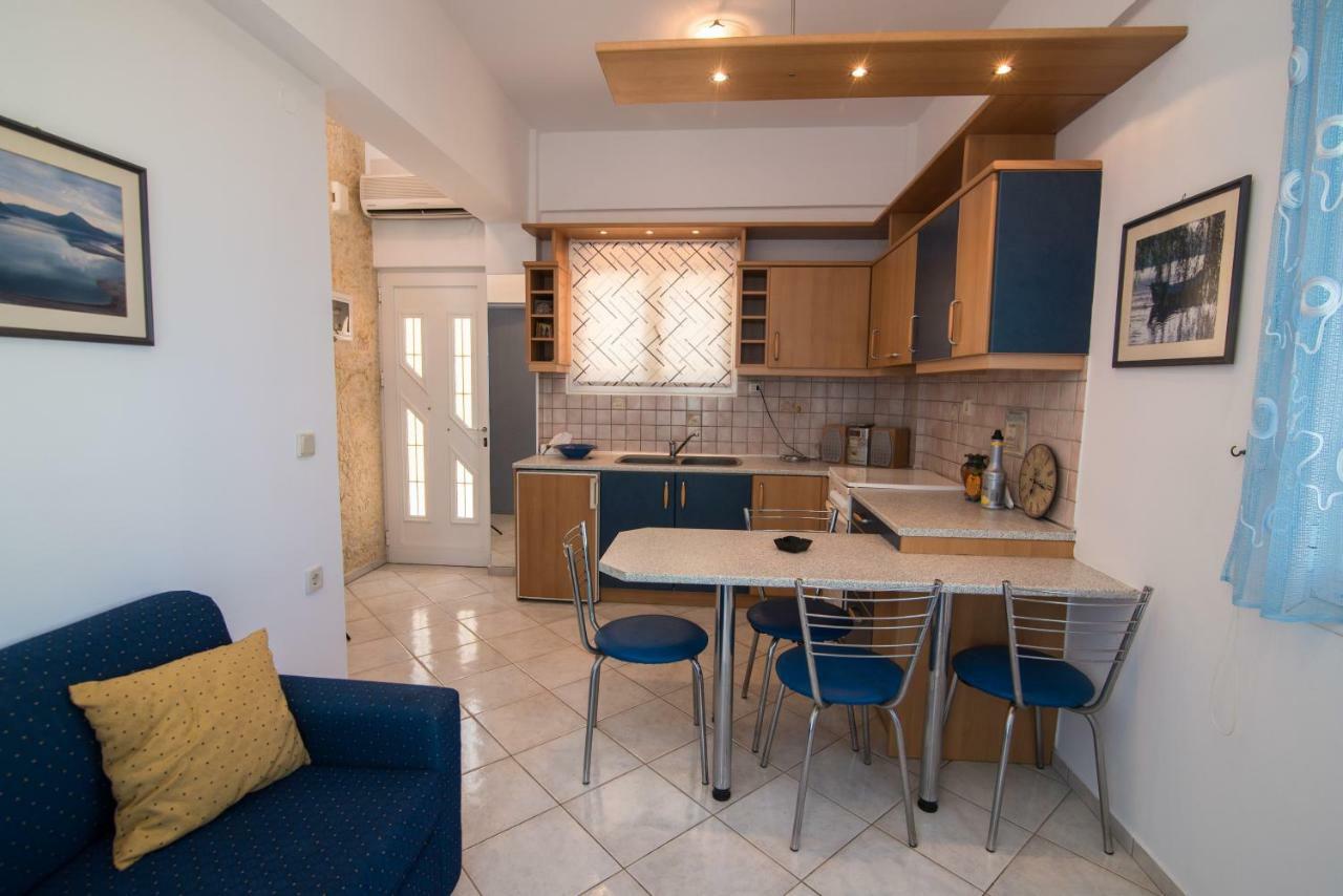 Fnk Apartments With Sea View Agia Pelagia Exteriör bild