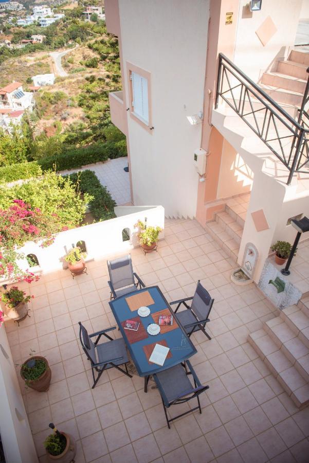 Fnk Apartments With Sea View Agia Pelagia Exteriör bild